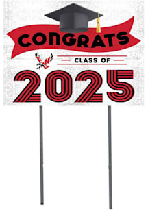 Eastern Washington Eagles KH Sports Fan 18x24 Yard Sign with Stakes Class of 2025 Yard Sign - Whit..