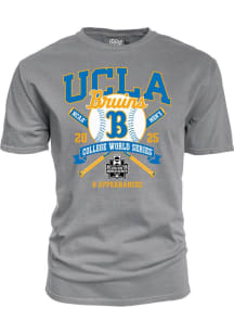 UCLA Bruins College World Series Bound 2025 Short Sleeve T Shirt - Black
