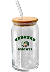 Ohio Bobcats 16oz Pint Glass - Green