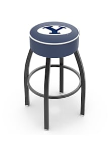 BYU Cougars Swivel Pub Stool - Black