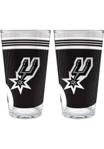 San Antonio Spurs 2pc Set Pint Glass - White