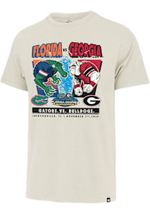47 Florida Gators Natural Football Rivalry Matchup Franklin Short Sleeve Fashion T Shirt