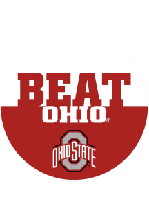 Red Ohio State Buckeyes BEAT Ohio 3&quot; Button