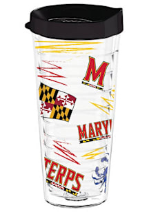 Maryland Terrapins 22oz Plastic Local Tumbler - White