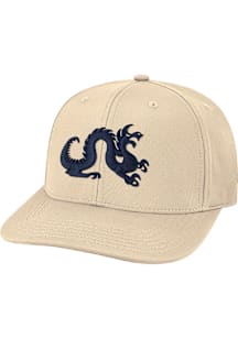 Drexel Dragons Mens Natural Back Nine Stretch Fit Primary Mark Flex Hat