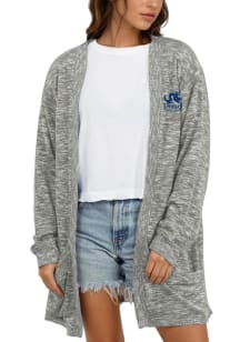 Womens Grey Drexel Dragons Timeless Long Sleeve Cardigan