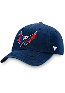 Washington Capitals Core Unstructured Adjustable Hat - Navy Blue