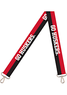 Nebraska Cornhuskers Wordmark Womens Purse Strap