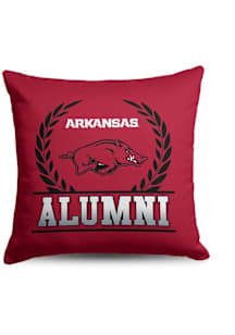Arkansas Razorbacks Alumni 18x18 Throw Pillow - Cardinal