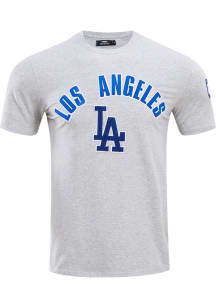 Pro Standard Los Angeles Dodgers Grey Bristle Short Sleeve Fashion T Shirt