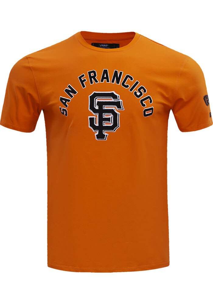 Pro Standard San Francisco Giants ORANGE Bristle Short Sleeve
