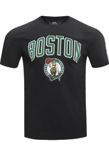 Pro Standard Boston Celtics Black Bristle Short Sleeve Fashion T Shirt