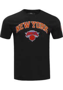 Pro Standard New York Knicks Black Bristle Short Sleeve Fashion T Shirt