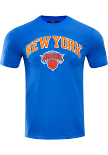 Pro Standard New York Knicks Blue Bristle Short Sleeve Fashion T Shirt
