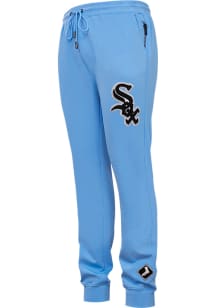 Pro Standard Chicago White Sox Mens Blue Chenille Fashion Sweatpants