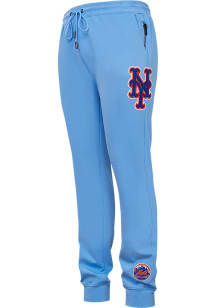 Pro Standard New York Mets Mens Blue Chenille Fashion Sweatpants