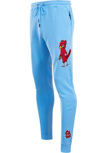 Pro Standard St Louis Cardinals Mens Blue Chenille Fashion Sweatpants
