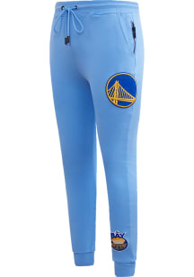 Pro Standard Golden State Warriors Mens Blue Chenille Fashion Sweatpants