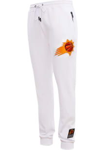 Pro Standard Phoenix Suns Mens White Chenille Fashion Sweatpants
