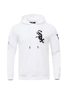 Pro Standard Chicago White Sox Mens White Chenille Fashion Hood