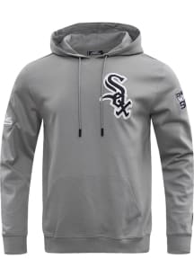 Pro Standard Chicago White Sox Mens Grey Chenille Fashion Hood
