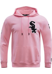 Pro Standard Chicago White Sox Mens Pink Chenille Fashion Hood