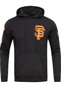 Pro Standard San Francisco Giants Mens Black Chenille Fashion Hood