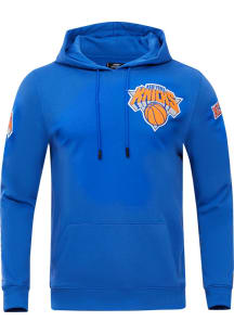 Pro Standard New York Knicks Mens Blue Chenille Fashion Hood