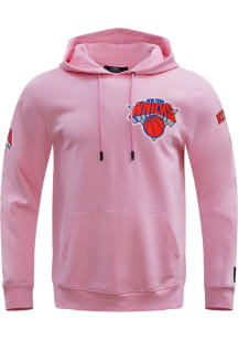 Pro Standard New York Knicks Mens Pink Chenille Fashion Hood