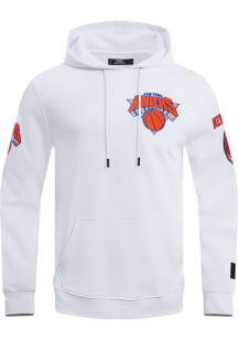 Pro Standard New York Knicks Mens White Chenille Fashion Hood