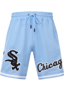 Pro Standard Chicago White Sox Mens Blue Chenille Shorts