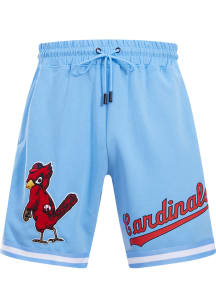 Pro Standard St Louis Cardinals Mens Blue Chenille Shorts
