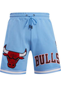 Pro Standard Chicago Bulls Mens Blue Chenille Shorts