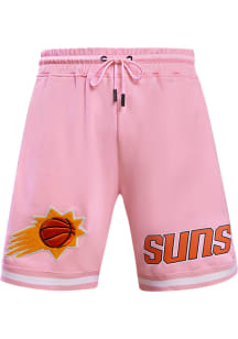 Pro Standard Phoenix Suns Mens Pink Chenille Shorts