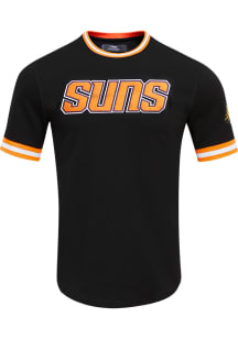 Pro Standard Phoenix Suns Black Chenille Short Sleeve Fashion T Shirt