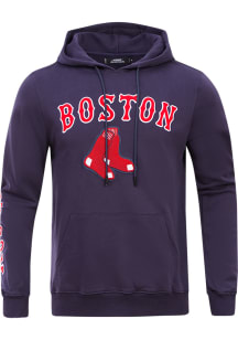 Pro Standard Boston Red Sox Mens Navy Blue Classic Fashion Hood