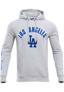 Pro Standard Los Angeles Dodgers Mens Grey Classic Fashion Hood
