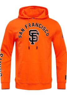Pro Standard San Francisco Giants Mens Orange Classic Fashion Hood