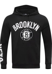 Pro Standard Brooklyn Nets Mens Black Classic Fashion Hood