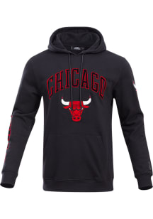Pro Standard Chicago Bulls Mens Black Classic Fashion Hood