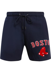 Pro Standard Boston Red Sox Mens Navy Blue Classic Shorts