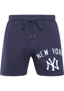 Pro Standard New York Yankees Mens Navy Blue Classic Shorts