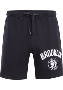 Pro Standard Brooklyn Nets Mens Black Classic Shorts