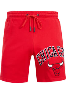 Pro Standard Chicago Bulls Mens Red Classic Shorts