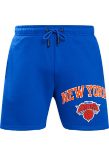 Pro Standard New York Knicks Mens Blue Classic Shorts