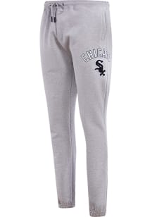 Pro Standard Chicago White Sox Mens Grey Classic Fashion Sweatpants