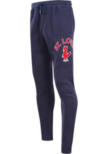 Pro Standard St Louis Cardinals Mens Navy Blue Classic Fashion Sweatpants