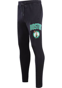 Pro Standard Boston Celtics Mens Black Classic Fashion Sweatpants