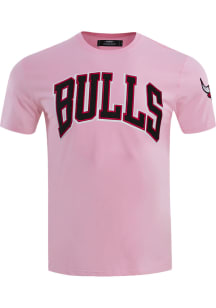 Pro Standard Chicago Bulls Pink Team Short Sleeve Fashion T Shirt