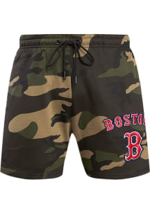 Pro Standard Boston Red Sox Mens Green Team Shorts